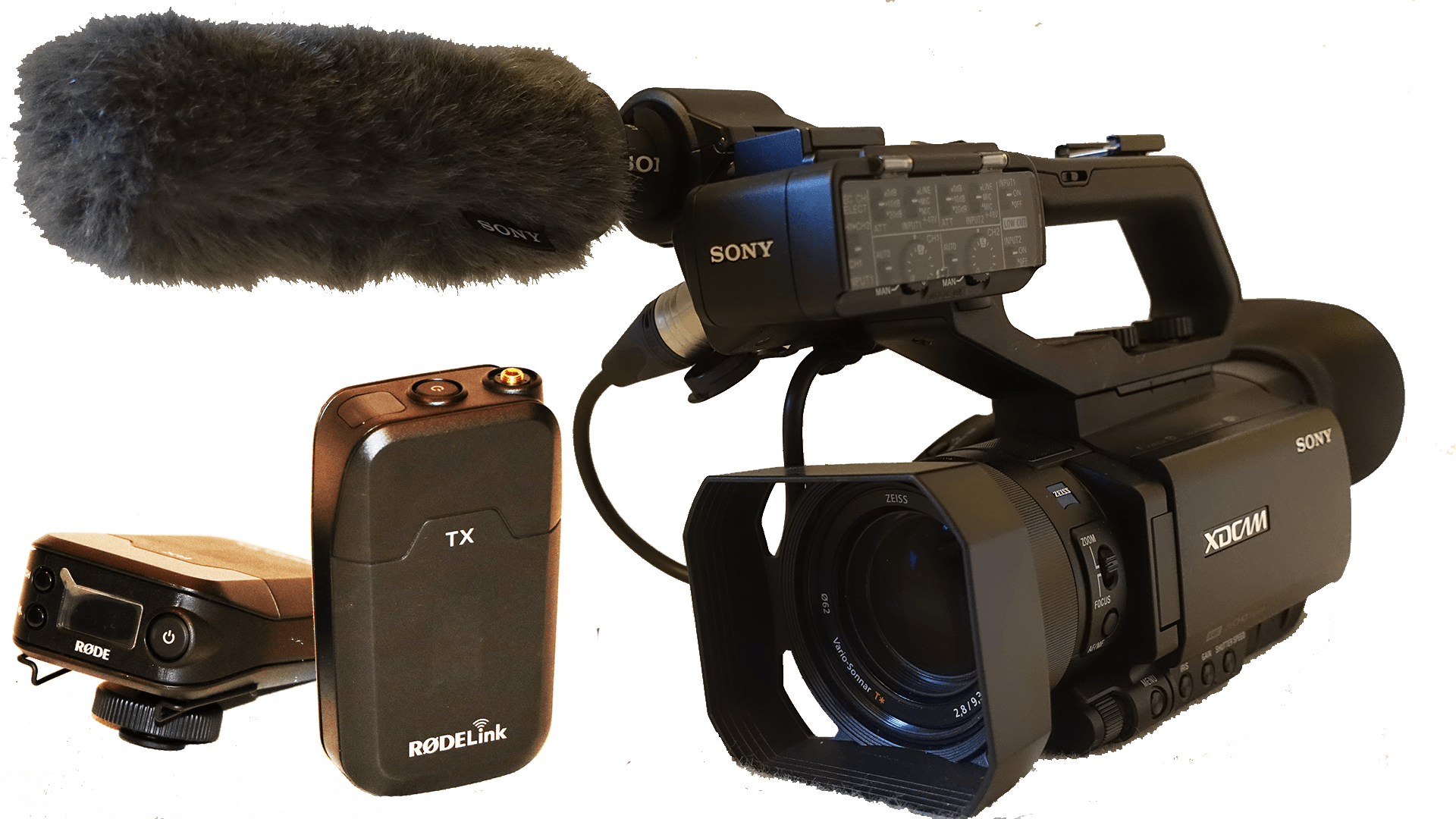 video equipment Guarantee Media are Videographers, Photographers and Editors. We film and edit videos for clients to showcase personal stories, businesses and events.